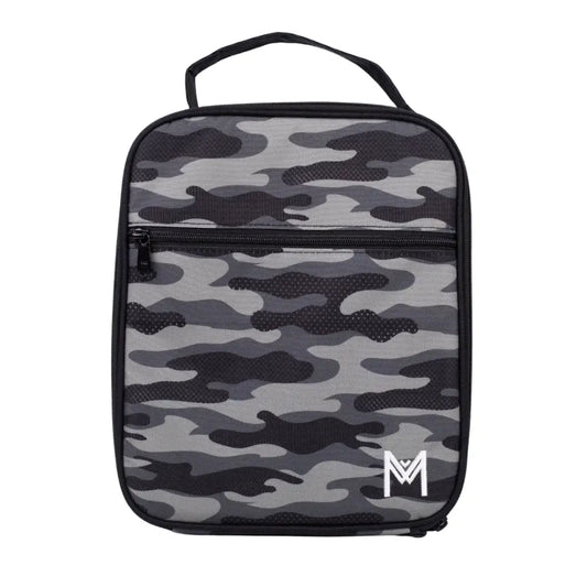 Bolsa de merienda Térmica Grande MontiiCo - Combat - Negro -