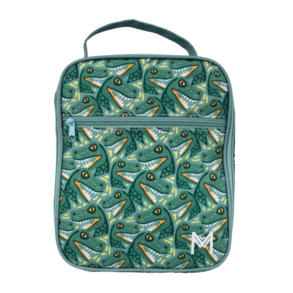 MontiiCo insulated Lunch Bag Large - Jurassic