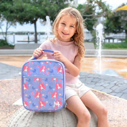 Bolsa de merienda Térmica Grande MontiiCo - Mermaid Tales -