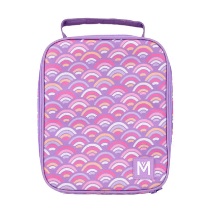 Bolsa de merienda Térmica Grande MontiiCo - Rainbow Roller