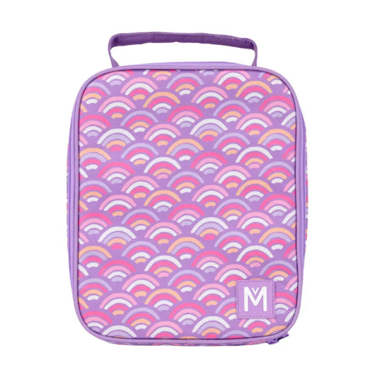 Bolsa de merienda Térmica Grande MontiiCo - Rainbow Roller