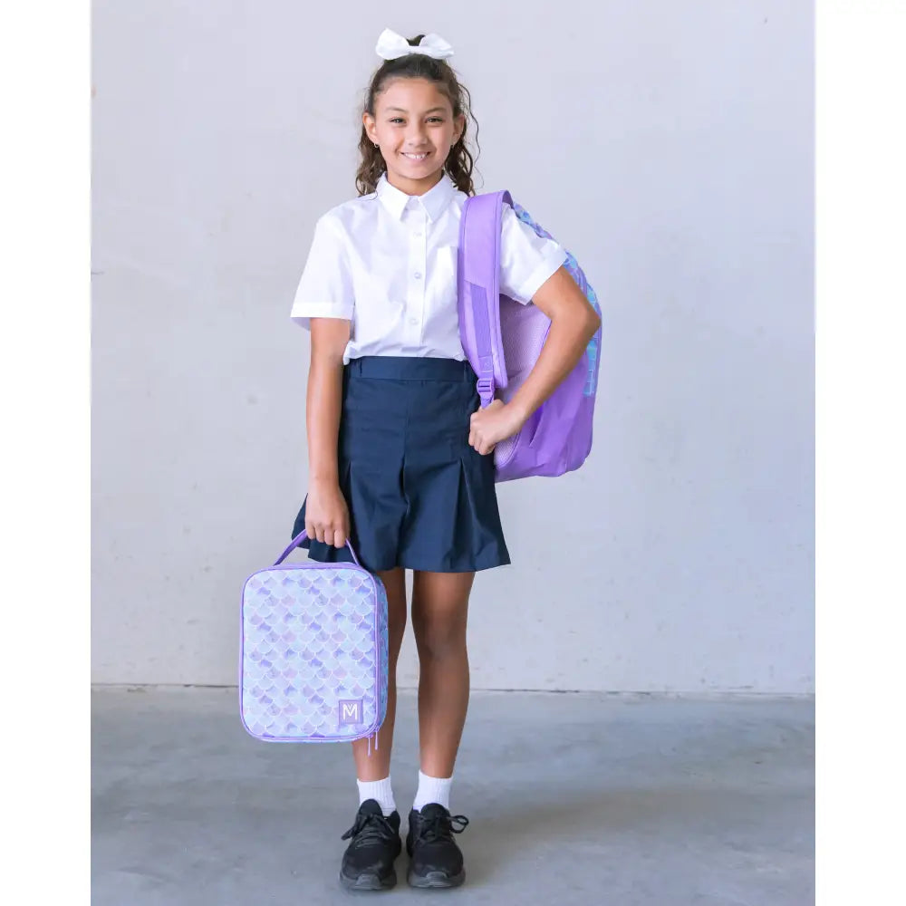 Bolsa de merienda Térmica Grande MontiiCo - Sea Shine