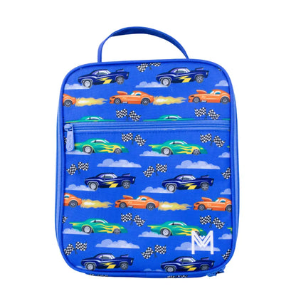 MontiiCo insulated Lunch Bag Large - Speed Racer