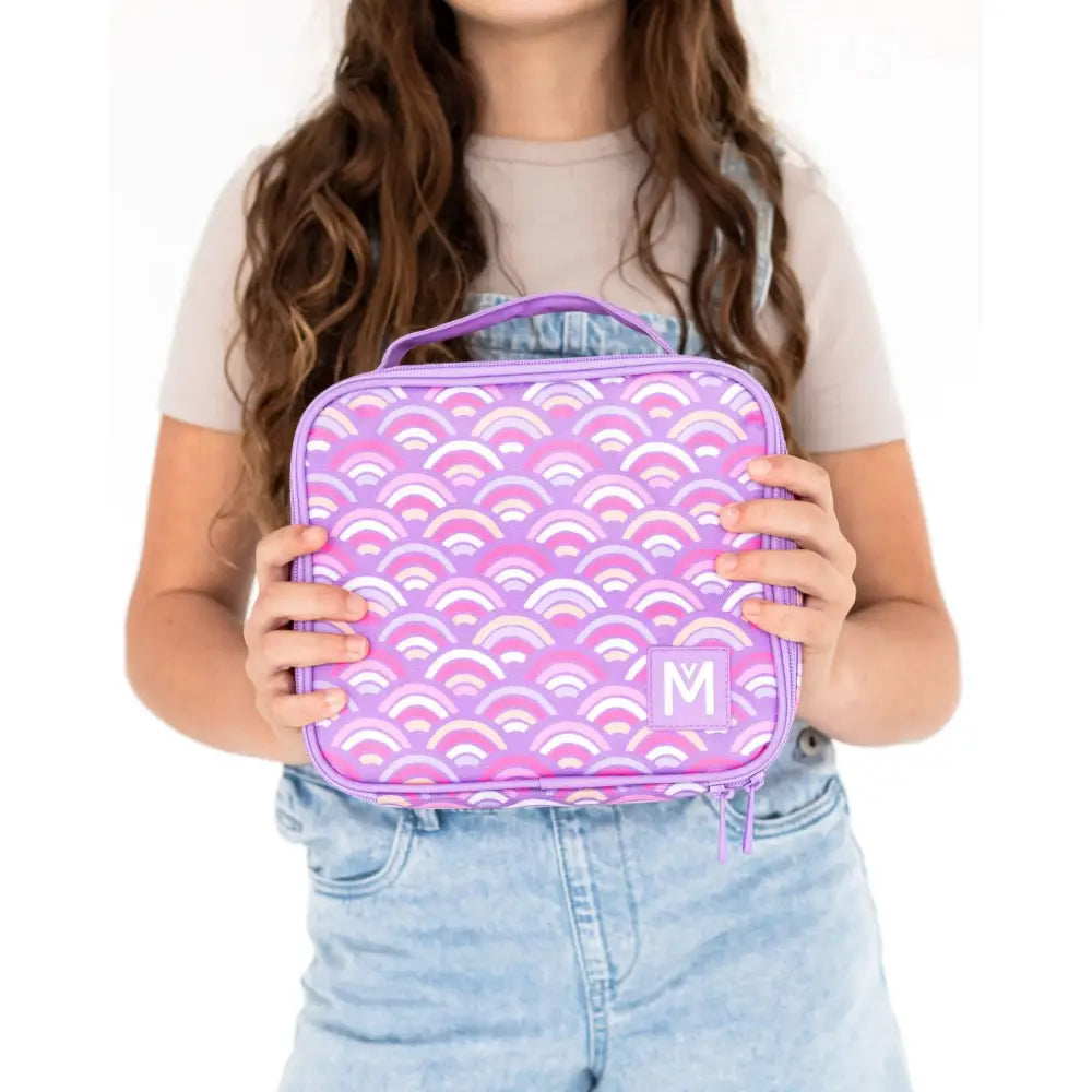 Bolsa de merienda Térmica Mediana MontiiCo - Rainbow