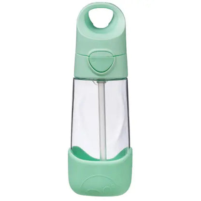 Botella con Pajita B.Box 450ml - Spearmint - Verde - B.Box