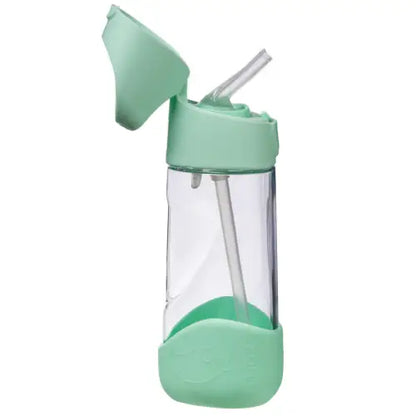 Botella con Pajita B.Box 450ml - Spearmint - Verde - B.Box