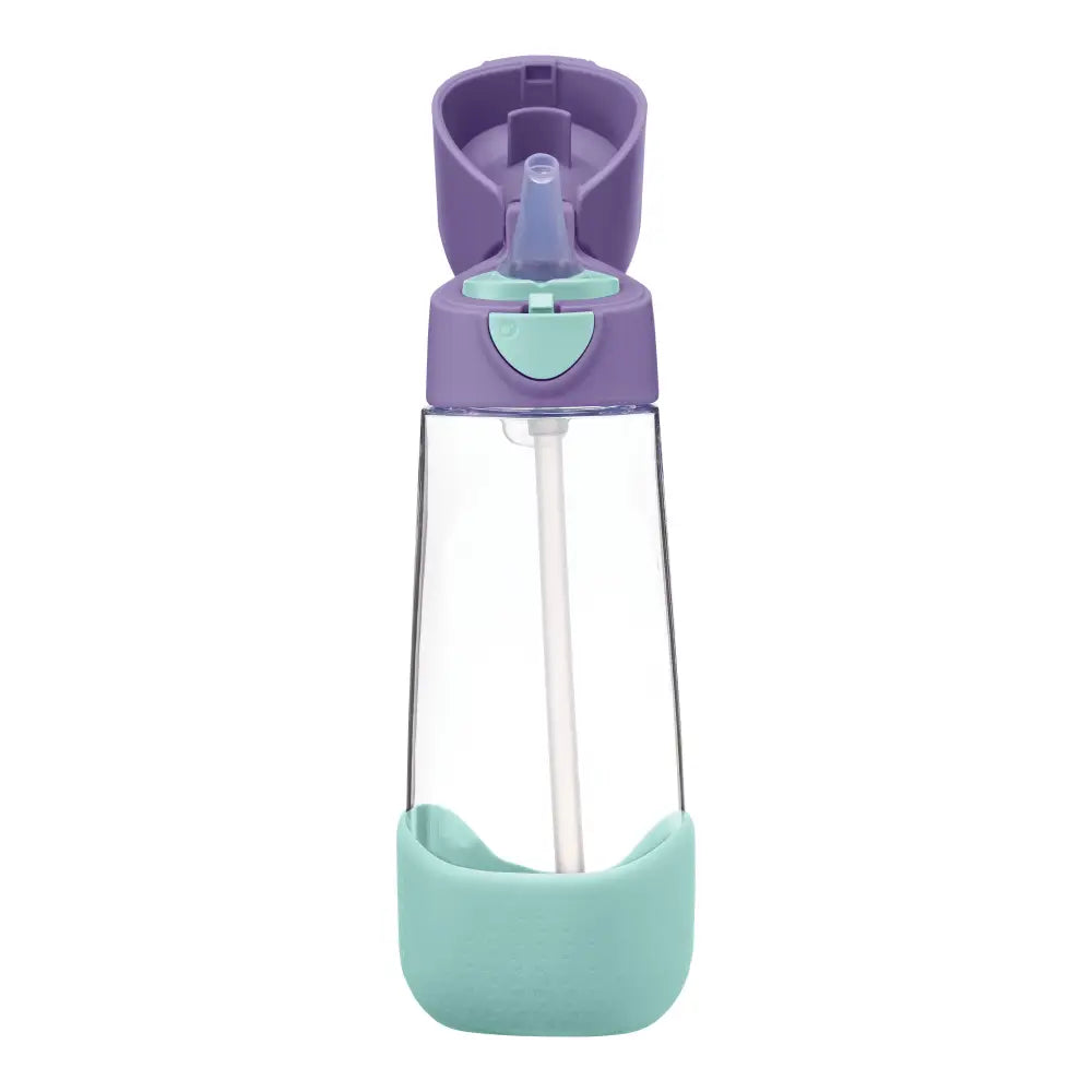 Botella con Pajita B.Box 600ml - Lilac Pop - Morado - B.Box