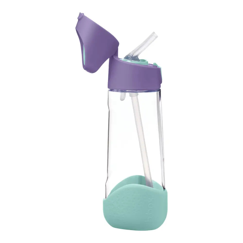 Botella con Pajita B.Box 600ml - Lilac Pop - Morado - B.Box