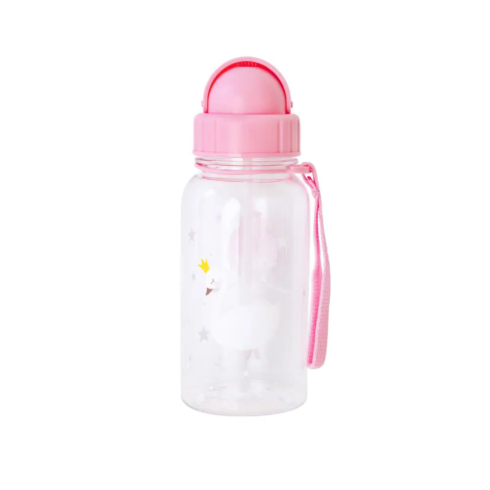 Botella con pajita - Bailarina - Rosa - Tutete