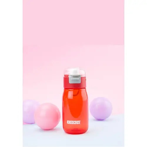 Botella Flip Gulp - Roja 475ml - Rojo - Zoku