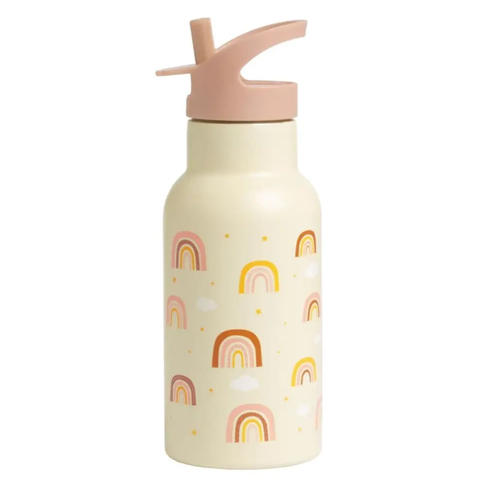 Botella Térmica A Little Lovely Company - Arcoíris 350 ml -