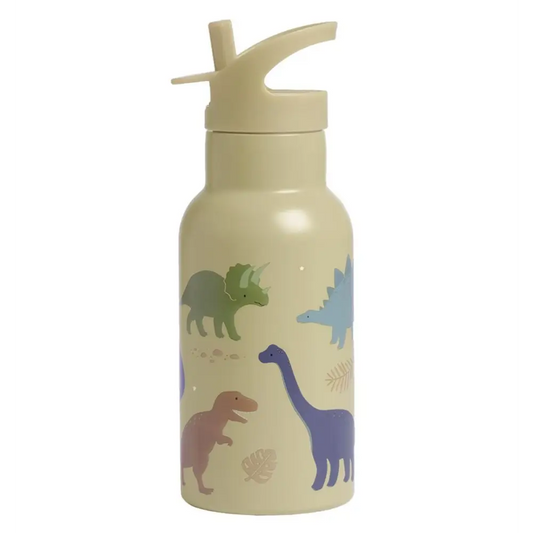 Botella Térmica A Little Lovely Company - Dinosaurios 350 ml
