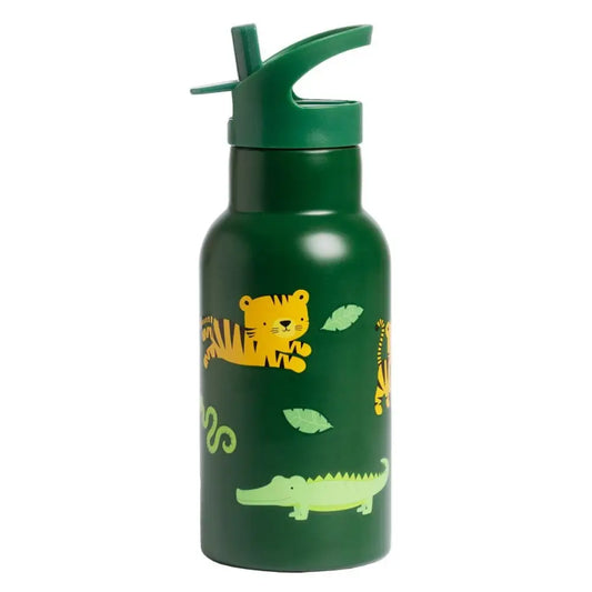 Botella Térmica A Little Lovely Company - Jungla 350 ml -