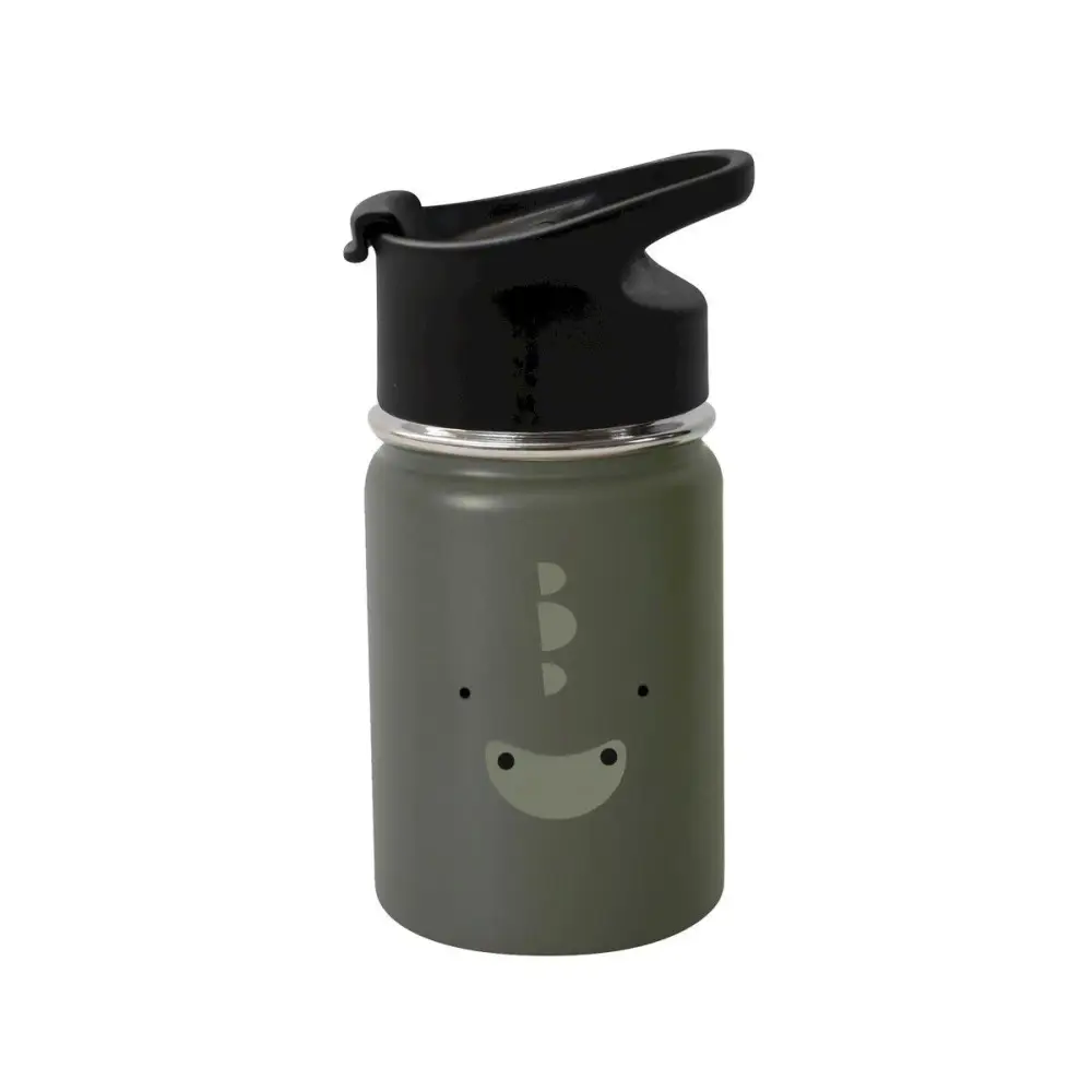 Botella Térmica de acero inoxidable - Dino 350ml - Verde -
