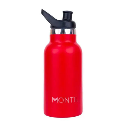 Botella Térmica Mini MontiiCo - Cherry - 350ml - Rojo -