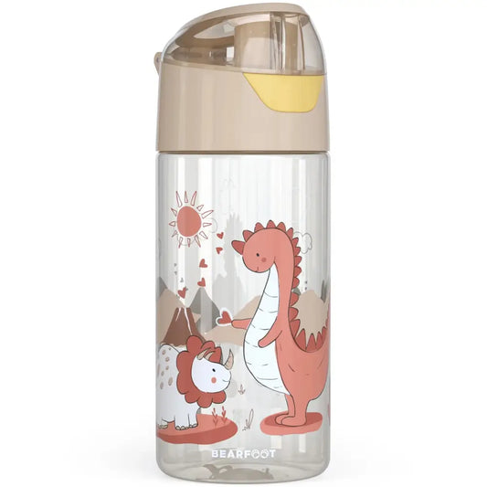 Botella tritán Bearfoot 400ml - Dinosaurios - Dinosaurios