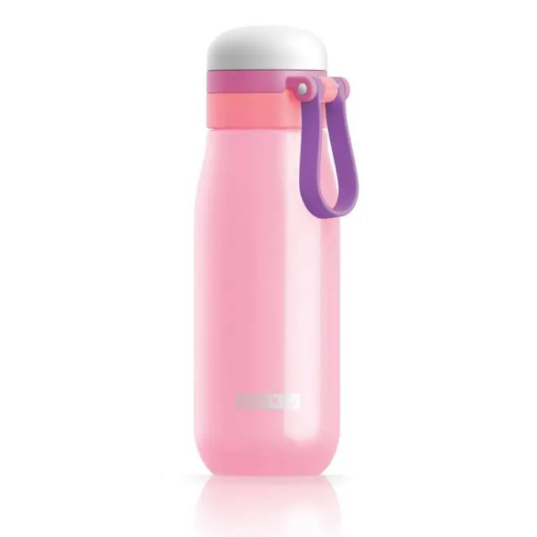 Botella ultraligera de Acero inoxidable Zoku - Rosa - 500ml
