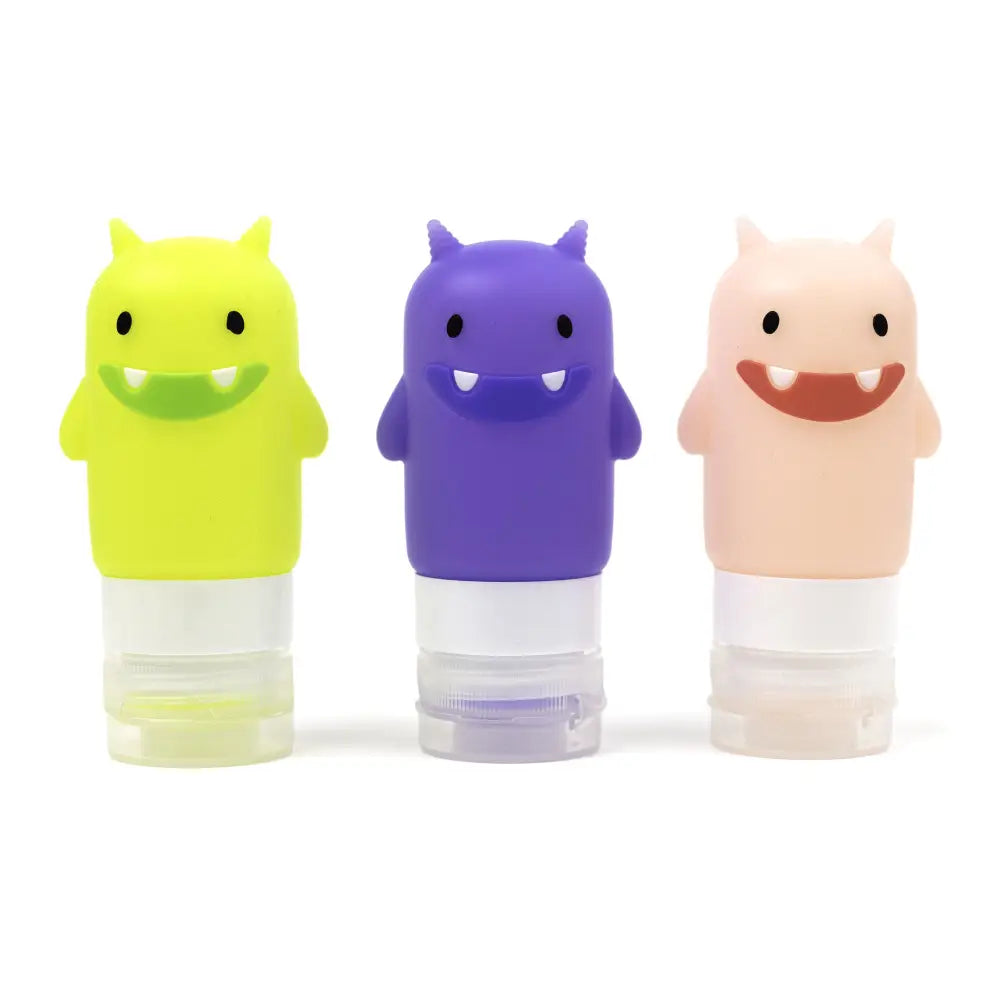 Yumbox Squeezy Monster bottles