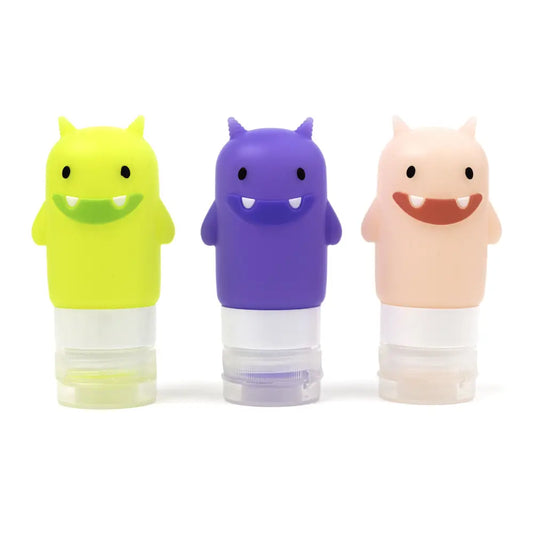 Yumbox Squeezy Monster bottles