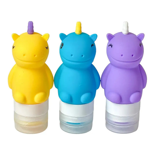 Contenedores para aderezos Squeezy Unicorn Yumbox - Set