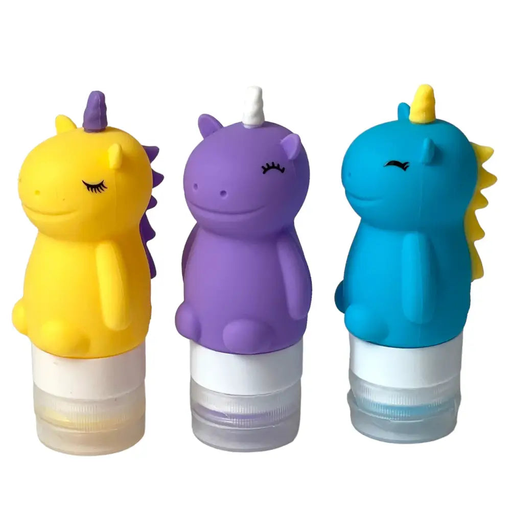 Contenedores para aderezos Squeezy Unicorn Yumbox - Set