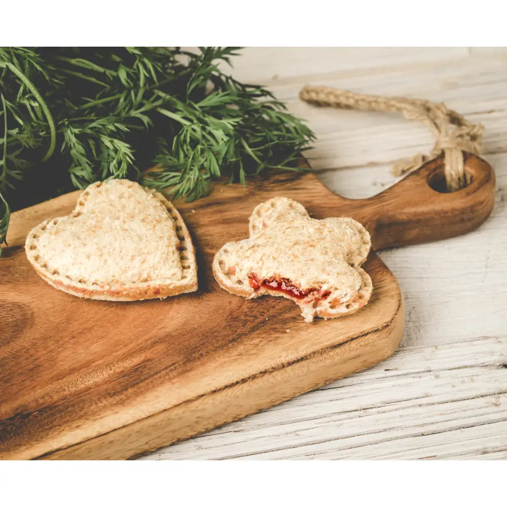 Cortadores con sellador para sándwich Lekkabox - Flor