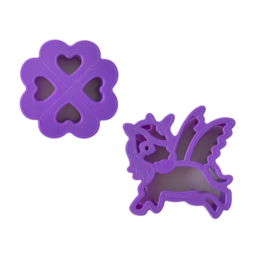 Cortadores de Sándwich Lunch Punch - Unicornio - Morado -