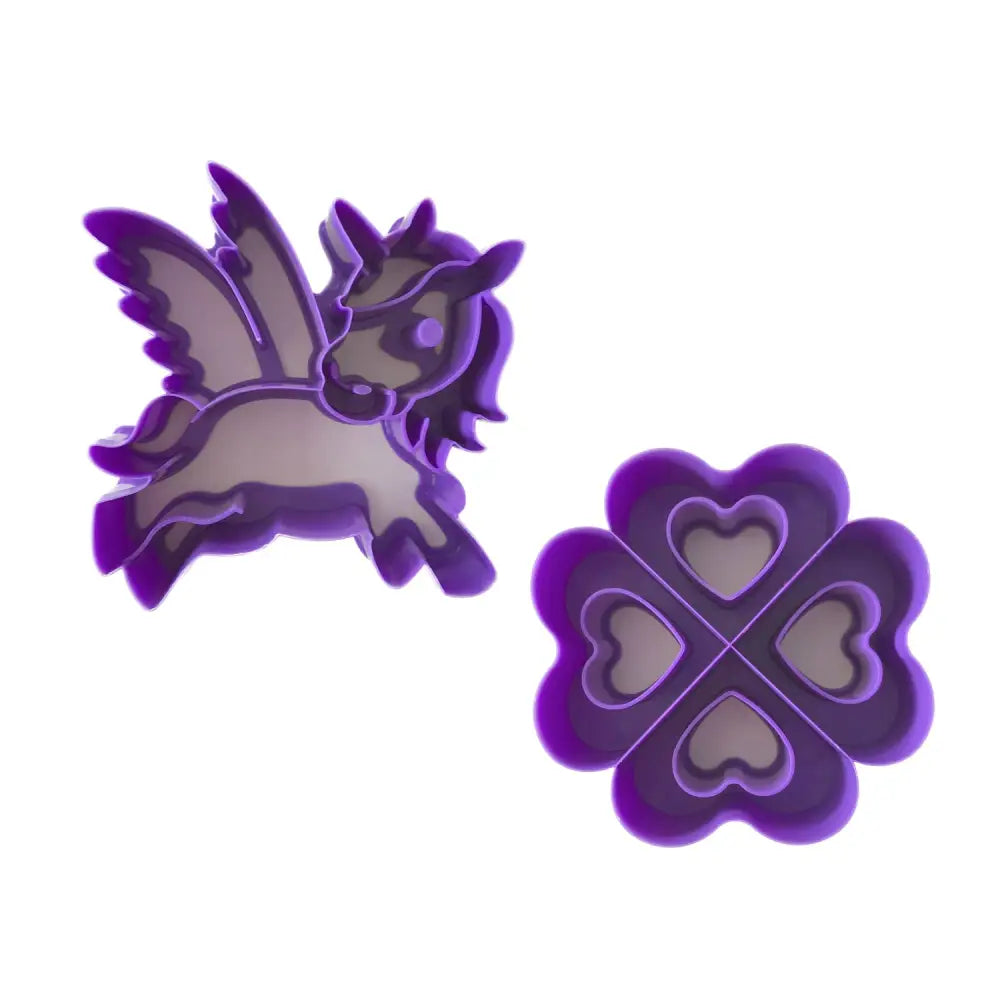 Cortadores de Sándwich Lunch Punch - Unicornio - Morado -