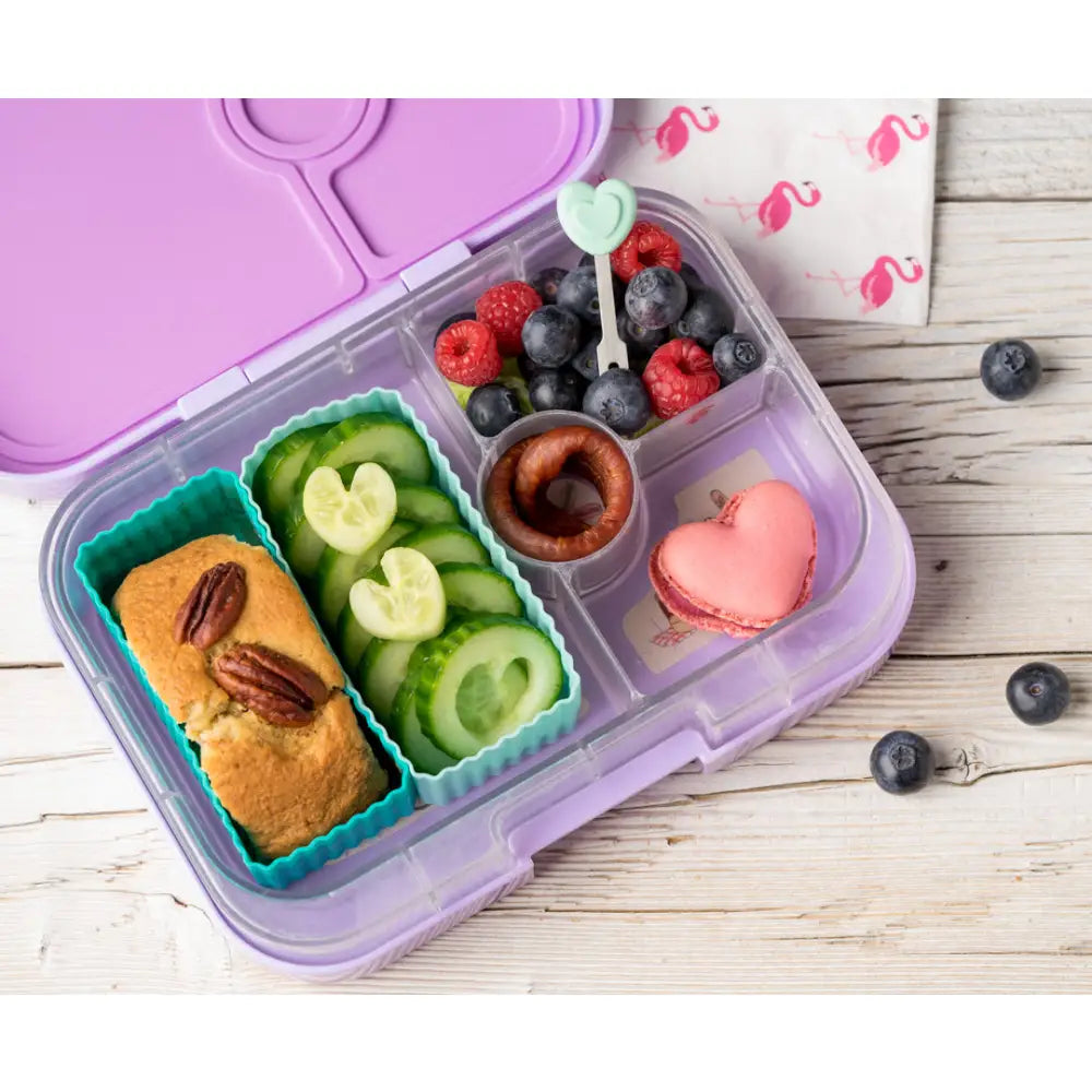 Cortadores para sándwich Lekkabox Set de 3 - Corazones