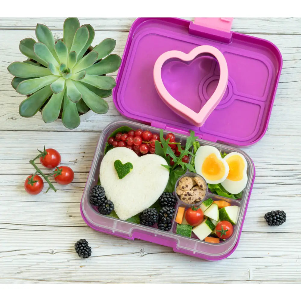 Cortadores para sándwich Lekkabox Set de 3 - Corazones
