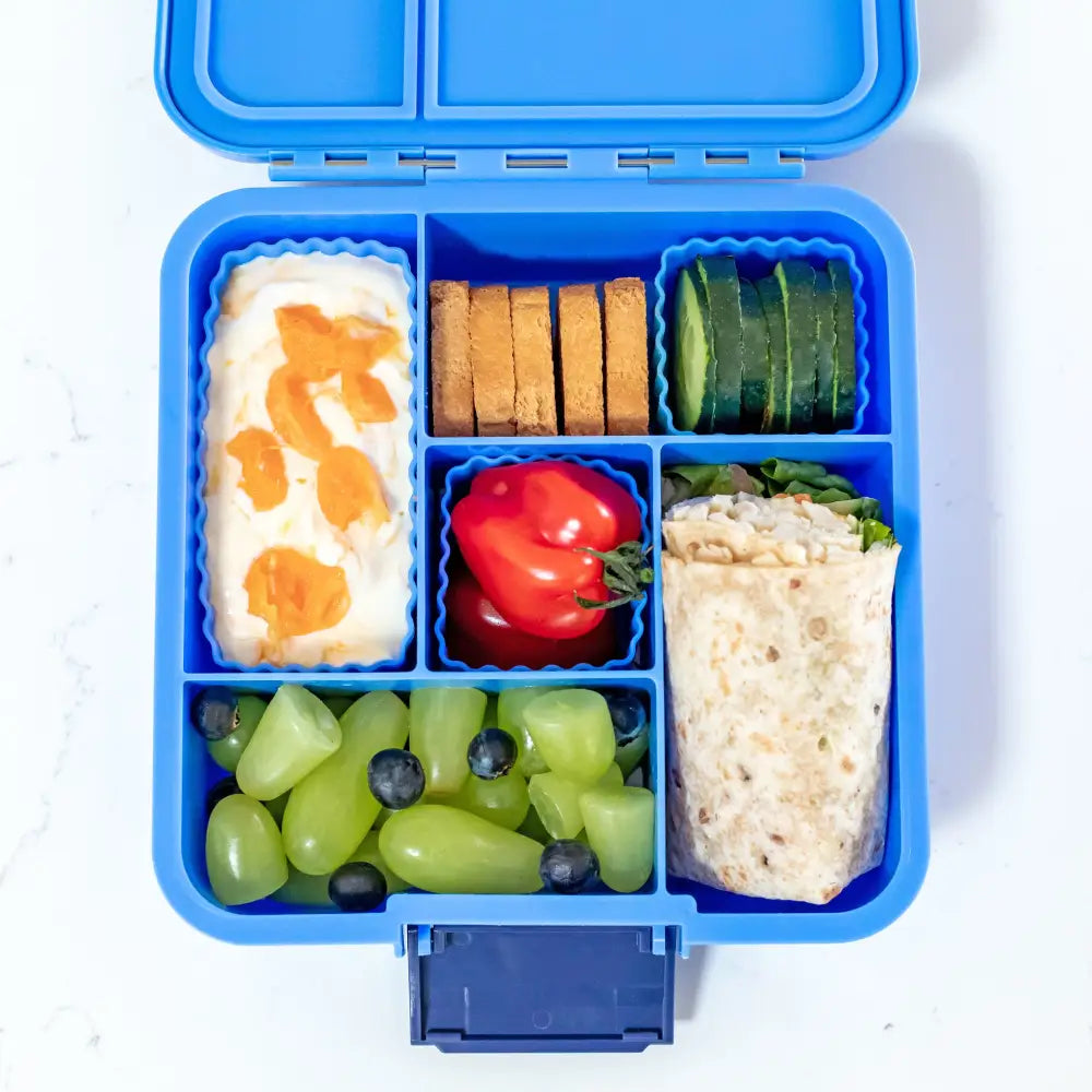 Cubos Bento Set de 3 mixto Little Lunch Box Co - Blueberry -