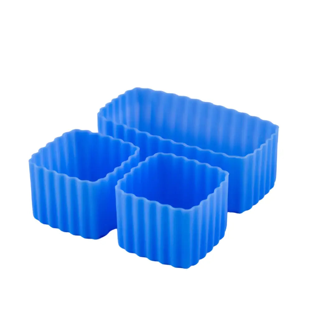 Cubos Bento Set de 3 mixto Little Lunch Box Co - Blueberry -