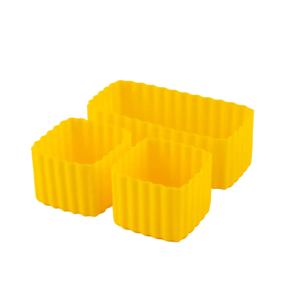 Cubos Bento Set de 3 mixto Little Lunch Box Co - Pineapple -