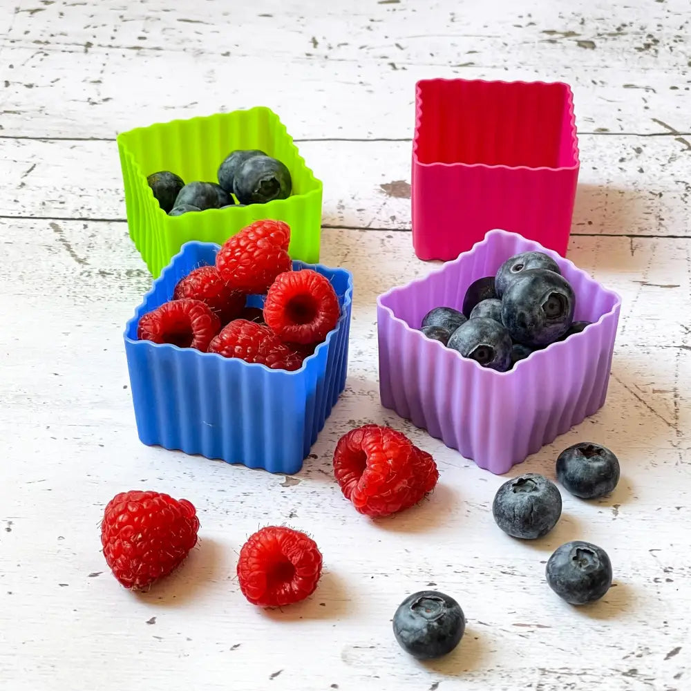 Cubos de Silicona Yumbox - Pack de 8 multicolor - Multicolor