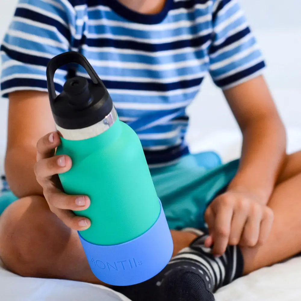 Cubre Base de Silicona para Botella MontiiCo - Blueberry -