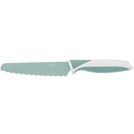 Cuchillo infantil de autonomía KiddiKutter - Verde Sage