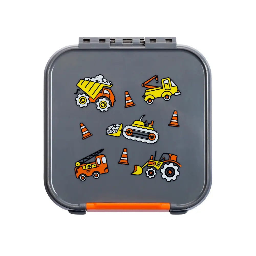Fiambrera Bento 2 Little Lunch Box Co - Construction - Gris