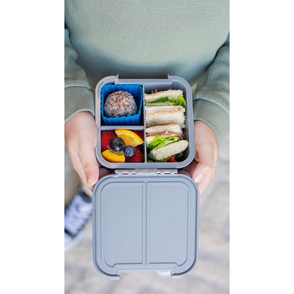 Fiambrera Bento 2 Little Lunch Box Co - Construction - Gris