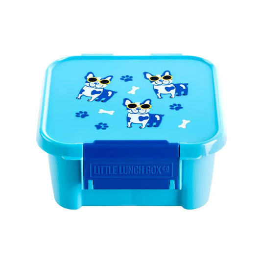 Fiambrera Bento 2 Little Lunch Box Co - Cool Pup - Azul -