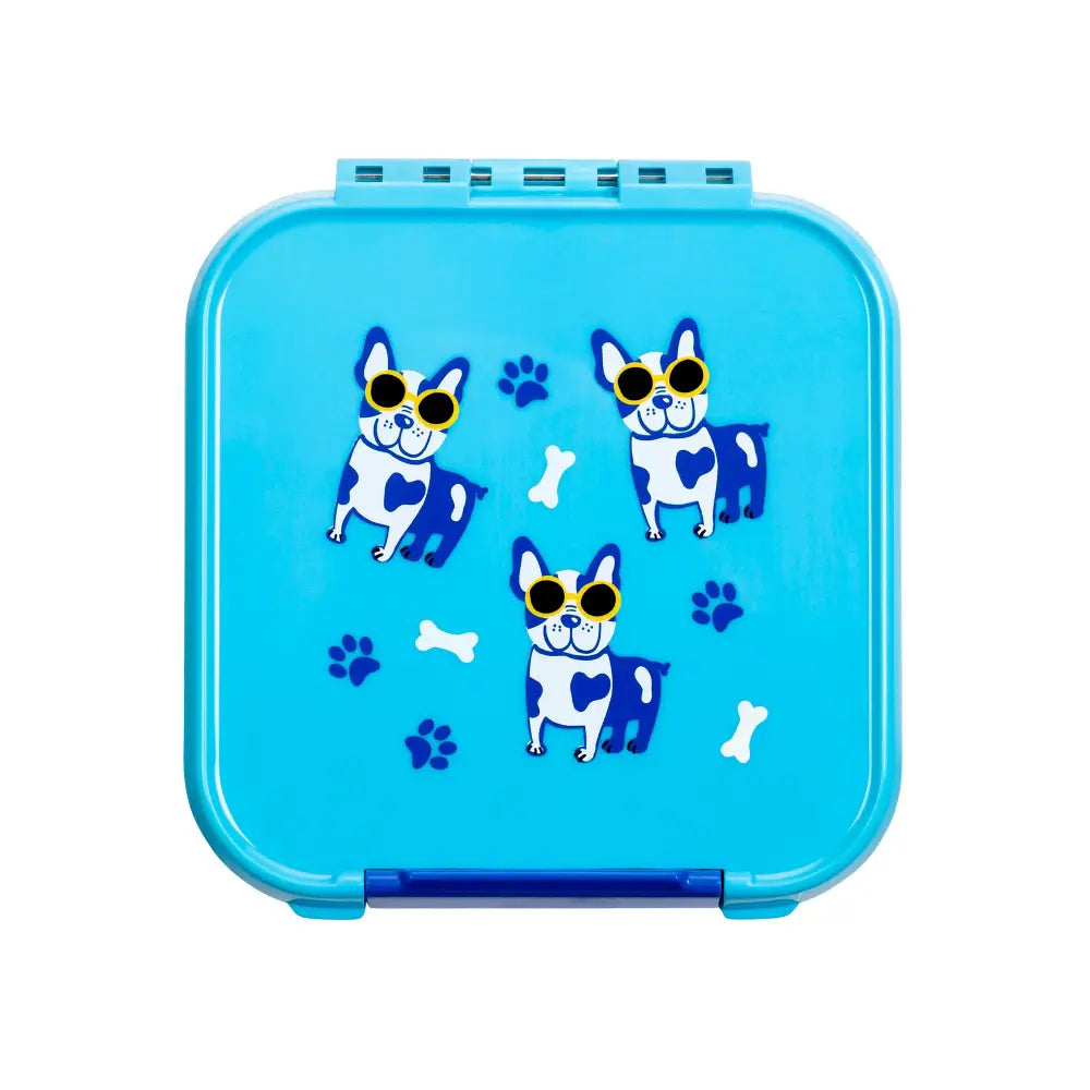 Fiambrera Bento 2 Little Lunch Box Co - Cool Pup - Azul -