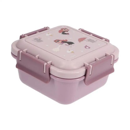 Fiambrera Caja para Almuerzo Grande - Fantastic Girl - Lila
