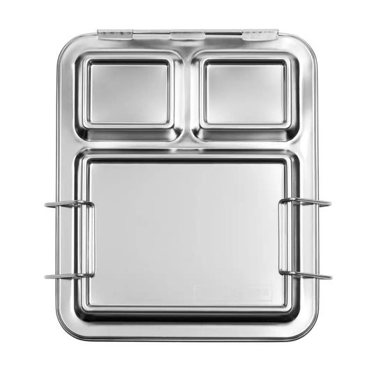 Fiambrera de Acero Inoxidable Bento Maxi Lunch Box Co - Gris