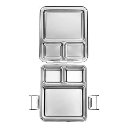 Fiambrera de Acero Inoxidable Bento Maxi Lunch Box Co - Gris