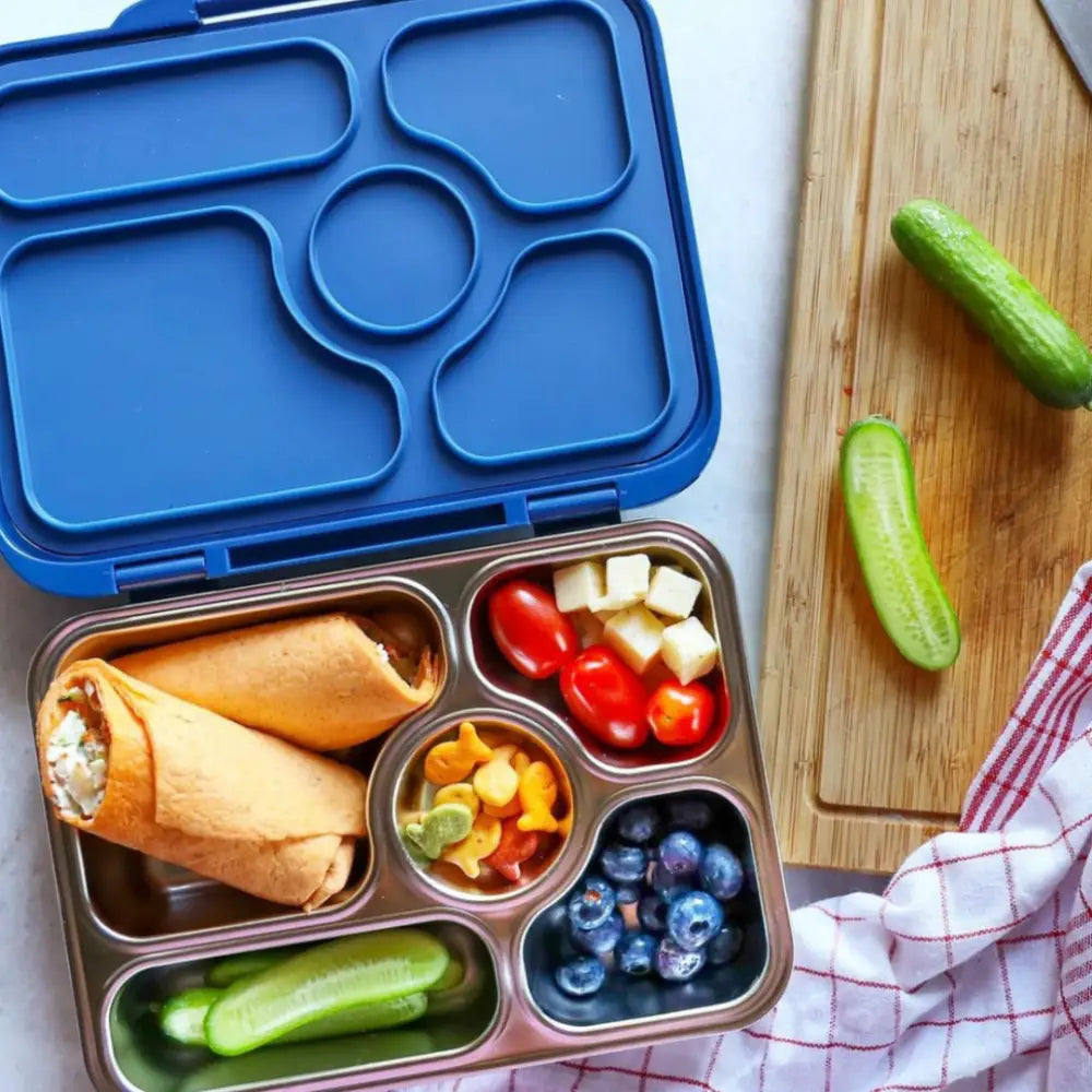 Fiambrera de Acero Inoxidable Yumbox Presto - Santa Fe blue