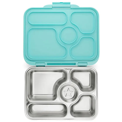 Fiambrera de Acero Inoxidable Yumbox Presto - Tulum Aqua -