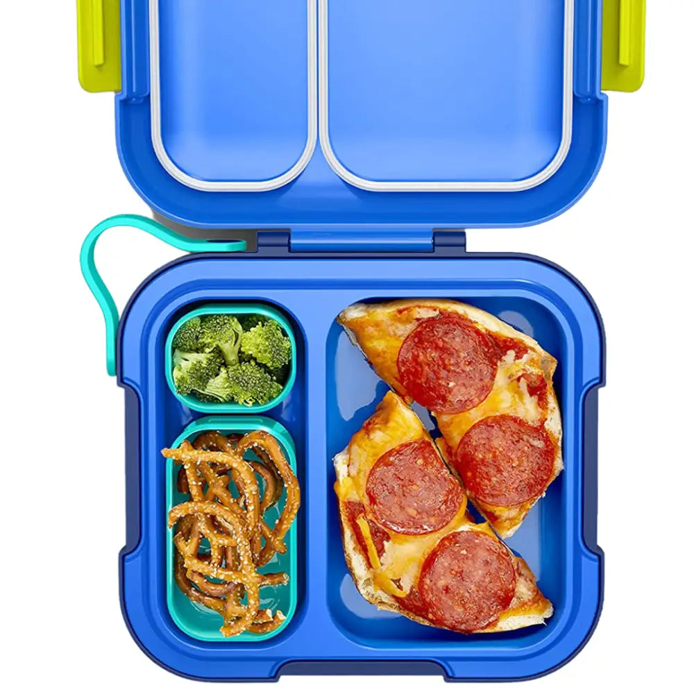 Fiambrera Neat Bento con Refrigerante - Azul - Azul - Zoku