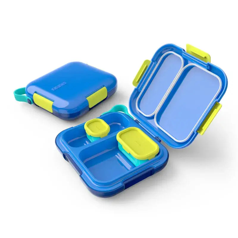 Fiambrera Neat Bento con Refrigerante - Azul - Azul - Zoku