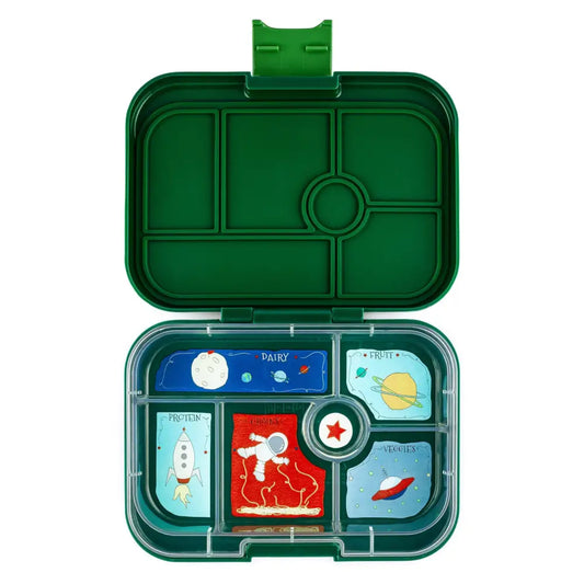 Fiambrera Yumbox Original 6 secciones - Explore Green -