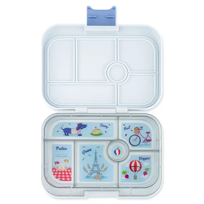 Fiambrera Yumbox Original 6 secciones - Hazy Gray Paris