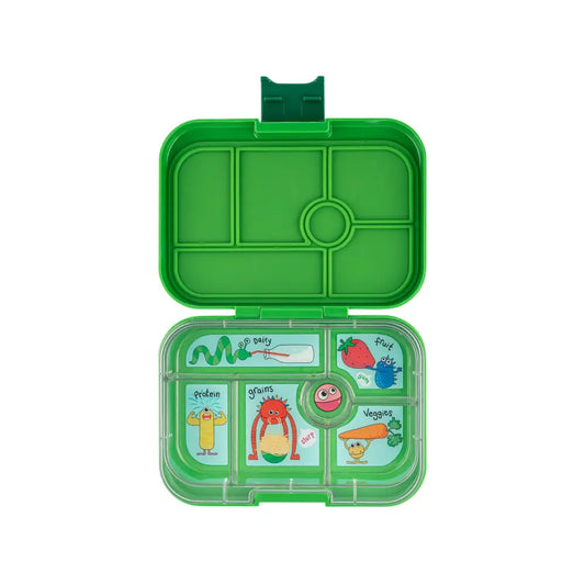 Fiambrera Yumbox Original 6 secciones - Jurassic Green